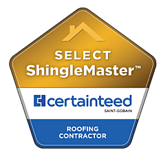 Select ShingleMaster Certainteed emblem